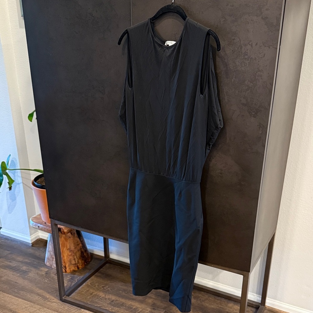 MaxMara Black Midi Dress